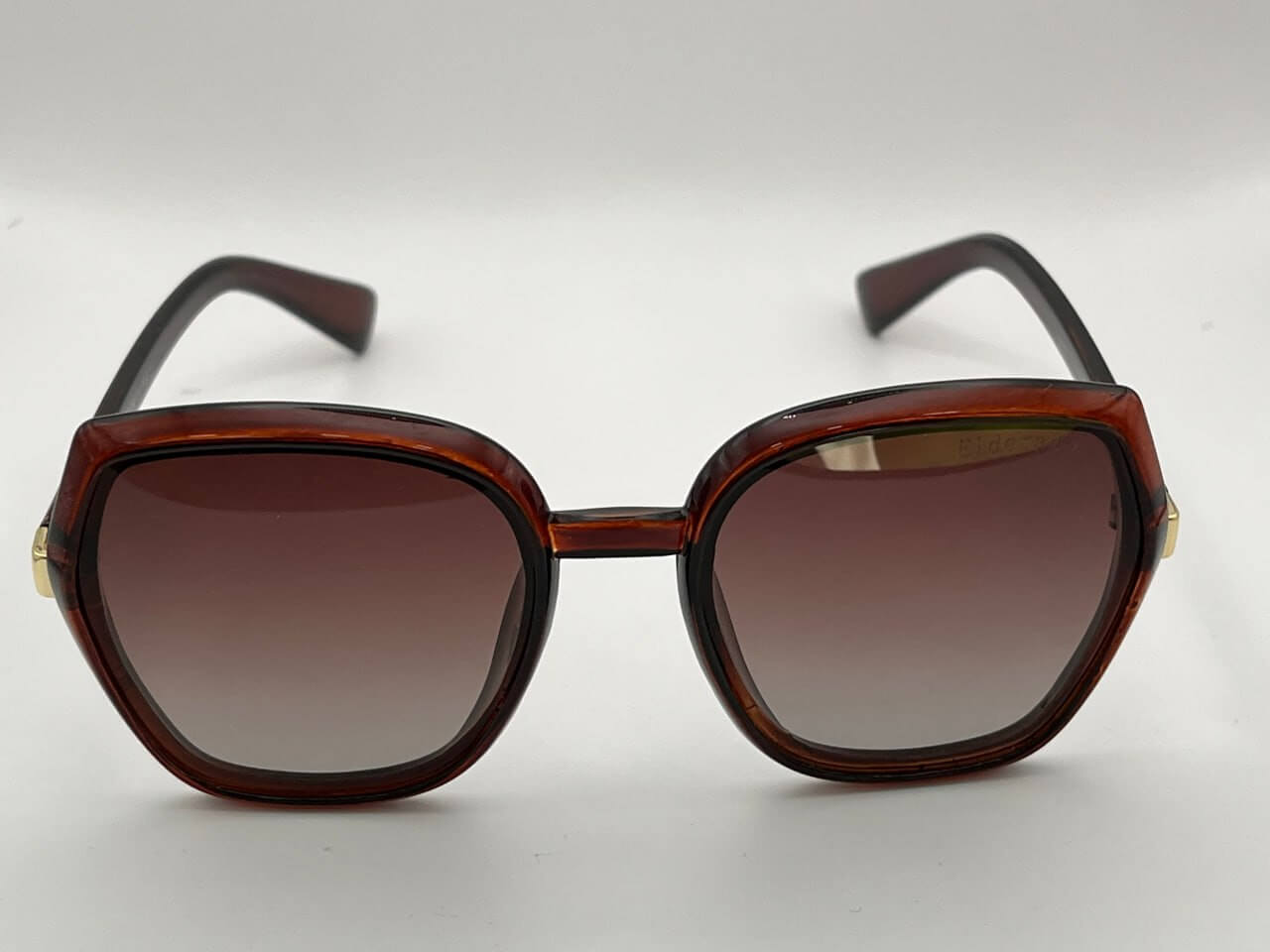 عینک آفتابی بچه‌گانه مدل Square Brown Lux