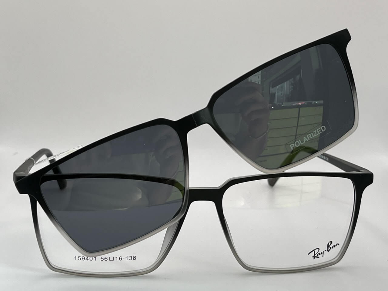 عینک دوکاره مردانه مدل Ray-Ban 159401 Polarized
